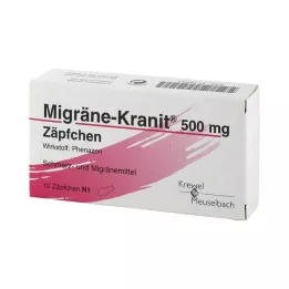 MIGRÄNE KRANIT 500 mg suposiit, 10 tk