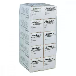 UNIZINK 50 enteroidiga kaetud tabletti, 10X50 tk