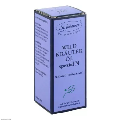 WILDKRÄUTERÖL spetsiaalne N, 20 ml WILDKRÄUTERÖL spetsiaalne N, 20 ml