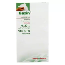 GAZIN Salvrätik komp. 10x20 cm steriilne 8x, 5X2 tk