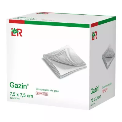 GAZIN Sidumismaterjal komp. 7,5x7,5 cm steriilne 8x, 25X2 tk
