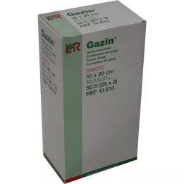 GAZIN Salvrätik komp. 10x20 cm steriilne 8x, 25X2 tk