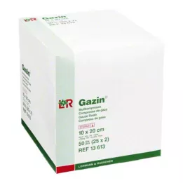 GAZIN Salvrätik komp. 10x20 cm steriilne 8x, 25X2 tk