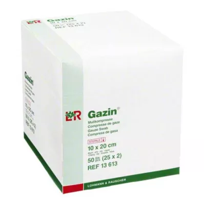 GAZIN Salvrätik komp. 10x20 cm steriilne 8x, 25X2 tk