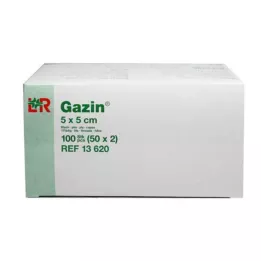 GAZIN Sidumismaterjal komp.5x5 cm steriilne 8x, 50X2 tk