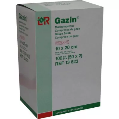 GAZIN Salvrätik komp. 10x20 cm steriilne 8x, 50X2 tk