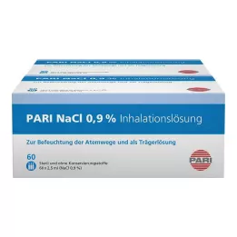 PARI NaCl inhalatsioonilahuse ampullid, 120X2,5 ml