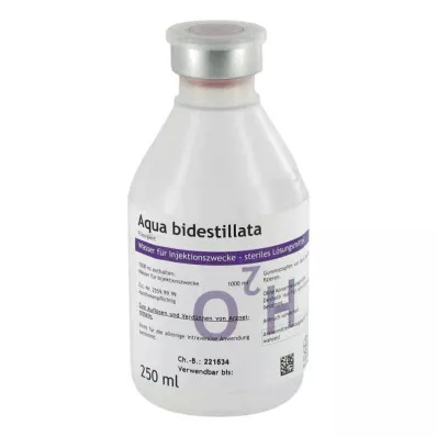 AQUA BIDEST plastist, 250 ml