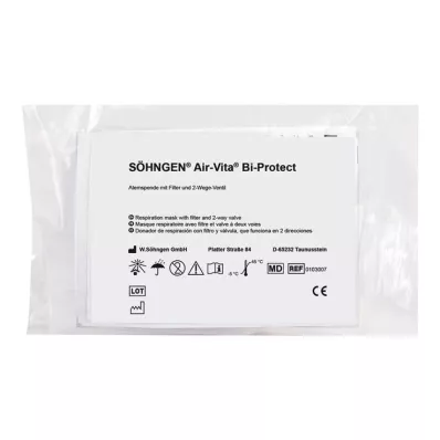 AIR-VITA Bi-Protect hingamismask, 1 tk AIR-VITA Bi-Protect hingamismask, 1 tk