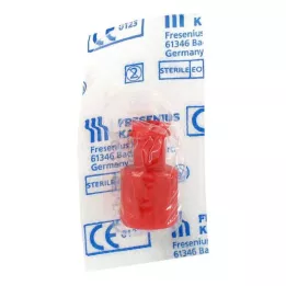 KOMBISTOPFEN punane Luer-lukk, 1 tk