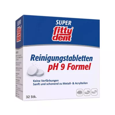 FITTYDENT Super puhastustabletid, 32 tk
