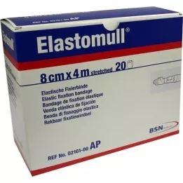 ELASTOMULL 8 cmx4 m elastne fikseerimisrihm 2101, 20 tk