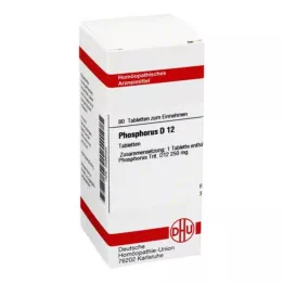 PHOSPHORUS D 12 tabletti, 80 tk
