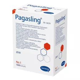 PAGASLING Mittesteriilsed tampoonid suurusega 1 sarapuu, 1000 tk
