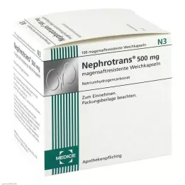 NEPHROTRANS kõhukese polümeerikattega kapslid, 100 tk