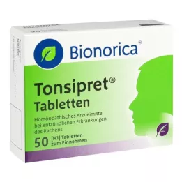 TONSIPRET tabletid, 50 tk