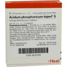 ACIDUM PHOSPHORICUM INJEEL S ampullid, 10 tk