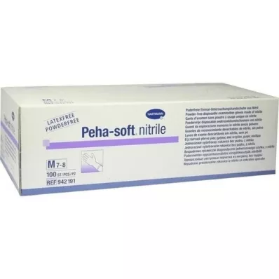 PEHA-SOFT nitriil Unt.Hand.unste.puderfrei M, 100 tk