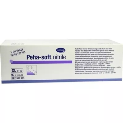 PEHA-SOFT nitriilist Unt.Hand.unste.powderfree XL, 90tk