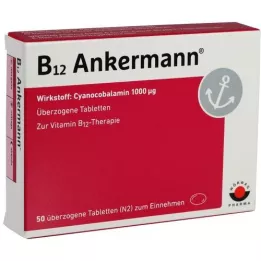 B12 ANKERMANN kaetud tabletid, 50 tk