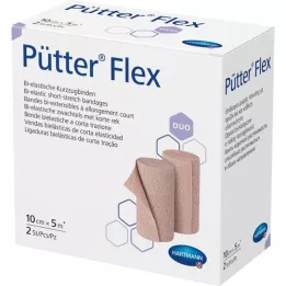 PÜTTER Flex Duo side 10 cmx5 m, 2 tk