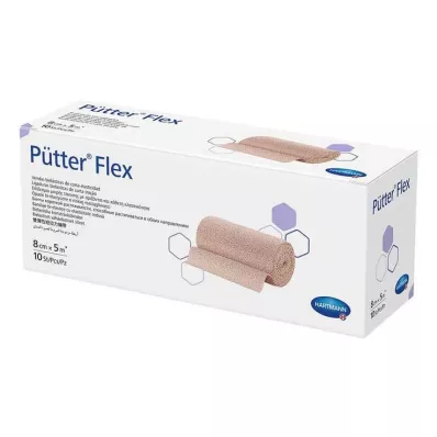 PÜTTER Paindlapael 8 cmx5 m, 10 tk