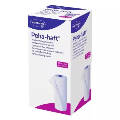 PEHA-HAFT Fikseerimisside lateksivaba 10 cmx4 m, 1 tk