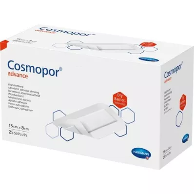 COSMOPOR Advance haavaside 8x15 cm, 25 tk