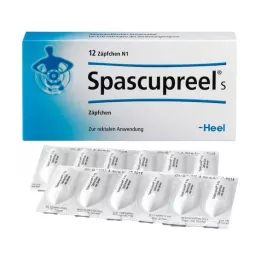 SPASCUPREEL S Suppositoriumid, 12 tk