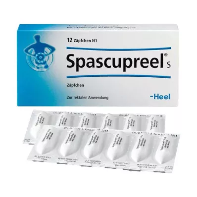 SPASCUPREEL S Suppositoriumid, 12 tk