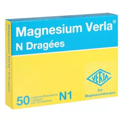 MAGNESIUM VERLA N Kaetud tabletid