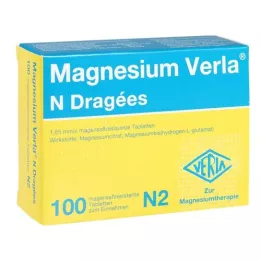 MAGNESIUM VERLA N kaetud tabletid, 100 tk