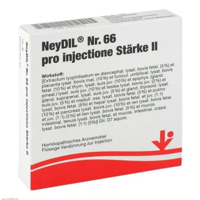 NEYDIL nr.66 pro injectione St.2 ampullid, 5X2 ml