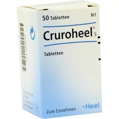 CRUROHEEL S tabletid, 50 tk