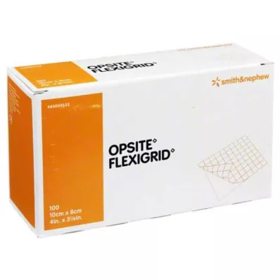 OPSITE Flexigrid transp.haavaside 8x10 cm steriilne, 100 tk OPSITE Flexigrid transp.haavaside 8x10 cm steriilne, 100 tk