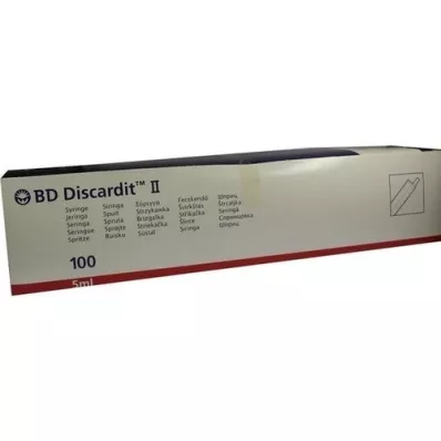 BD DISCARDIT II süstel 5 ml, 100X5 ml