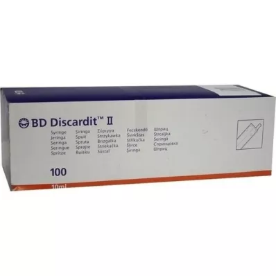 BD DISCARDIT II süstel 10 ml, 100X10 ml
