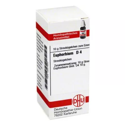 DHU Euforbium D 4 gloobulid, 10 g DHU Euforbium D 4 gloobulid, 10 g