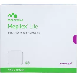 MEPILEX Lite vahukompress 12,5x12,5 cm steriilne, 5 tk