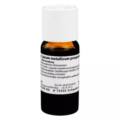 CUPRUM METALLICUM praep.0,4% õline liniment, 40 g