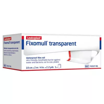 FIXOMULL läbipaistev 10 cmx2 m, 1 tk