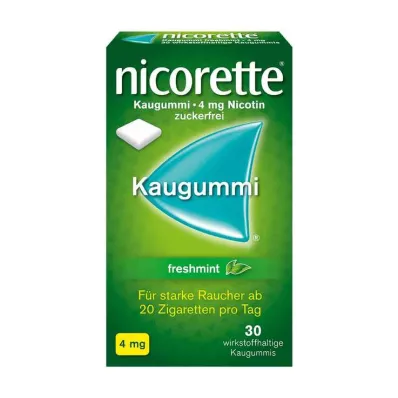 NICORETTE 4 mg värske piparmündi närimiskumm, 30 tk