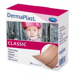 DERMAPLAST CLASSIC haavaplaaster 4 cmx5 m, 1 tk