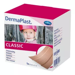 DERMAPLAST CLASSIC haavaplaaster 8 cmx5 m, 1 tk