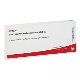 TARAXACUM E Rad.autumnale D 3 ampulli, 10X1 ml