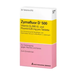 ZYMAFLUOR D 500 tabletti, 30 tk