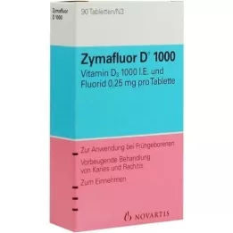 ZYMAFLUOR D 1000 tabletti, 90 tk