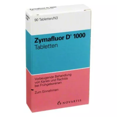 Zymafluor D 1000 tabletid, 90 tk