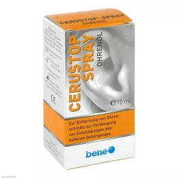 CERUSTOP Kõrvaõli sprei, 10 ml