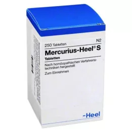 MERCURIUS HEEL S tabletid, 250 tk